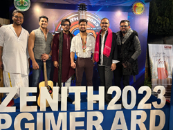 The third day of Zenith 2023, event partnered by State Bank of India, was a huge success with a Fashion Show and Band PerformanceZenith 2023